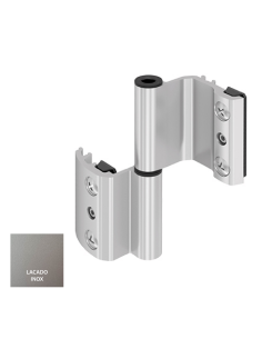 BISAGRA 40X20 REGULABLE PLETINA ZAMAK LACADO INOX...