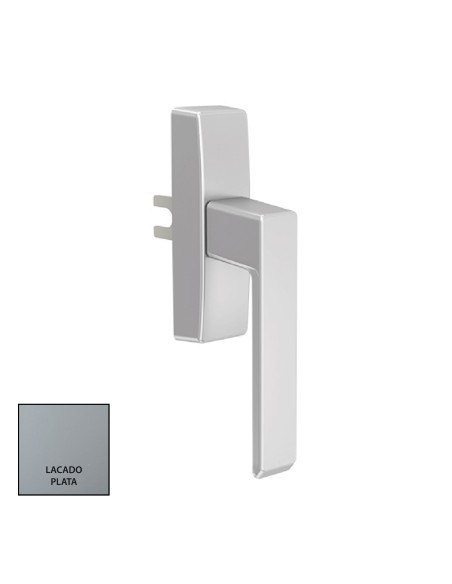 CREMONA DELTA PRACTICABLE APERTURA FRANCESA LACADO PLATA REF 700391