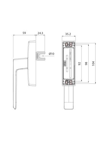 CREMONA DELTA PRACTICABLE APERTURA FRANCESA...