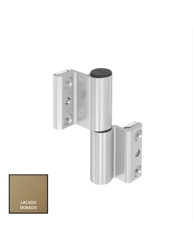 BISAGRA ACRUX CE LACADO ORO DERECHA  REF 010D93