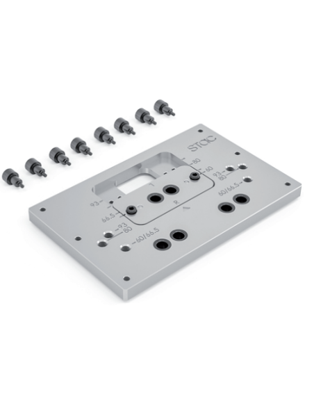 PLANTILLA DE TALADRO REGULABLE BISAGRA ARIES REF P-010-01