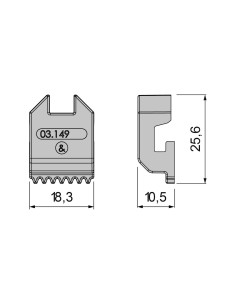 GANCHO PARA CIERRE TITAN, FENIX Y DRACO REF 0403149...