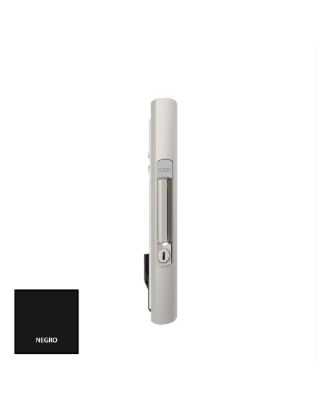 CIERRE CORREDERA TITAN CON LLAVE NEGRO REF 03410002