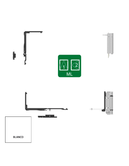 KIT BASE CLASSIC  MANIOBRA LOGICA  BLANCO REF 112301