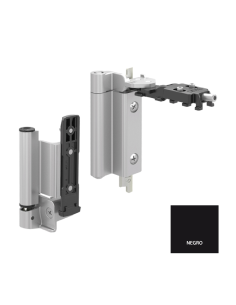 BISAGRA CLX HOJA PASIVA (JUEGO) NEGRO  REF T111402