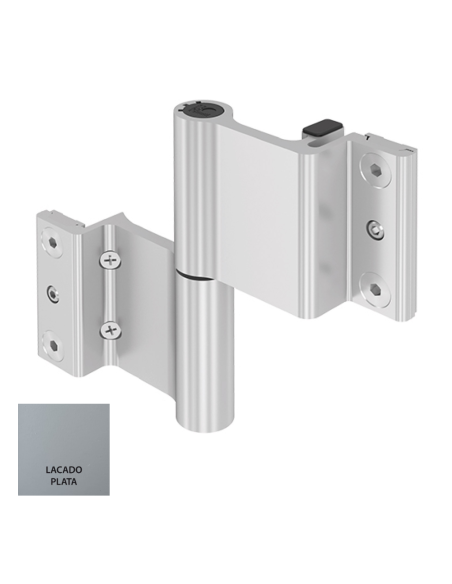 BISAGRA CARINA 4  HOJA CE LACADO PLATA IZQUIERDA REF 018I91 