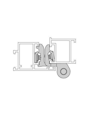 BISAGRA HERCULES CE TRIPLA NEGRO REF C017002 