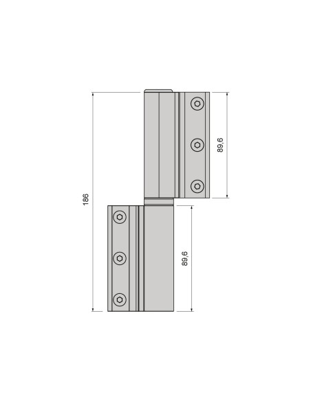 BISAGRA TAURUS CLX CE (JUEGO) NEGRO IZQUIERDA REF A011I02-160