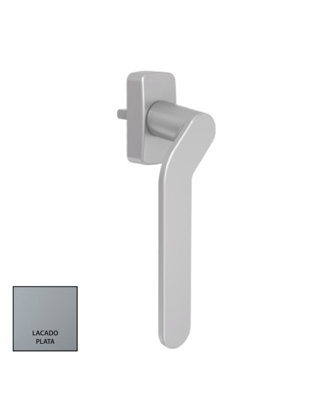 MANILLA SIRIUS MULTIFUNCION ACODADA IZQUIERDA LACADO PLATA REF 077891
