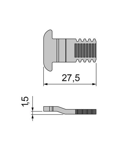GANCHO PARA CIERRE TITAN, FENIX Y DRACO...