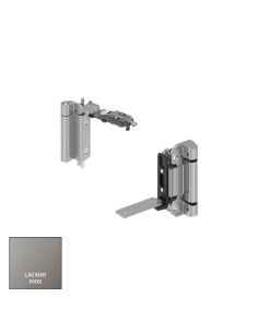 BISAGRA HOJA PASIVA (JUEGO) LACADO INOX REF B111493