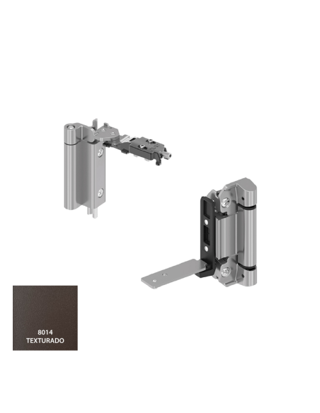 BISAGRA HOJA PASIVA (JUEGO)  8014 TXT REF B111492