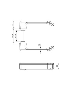 MANILLA RECUPERABLE JUEGO SIN MUELLE BLANCO REF 296  2