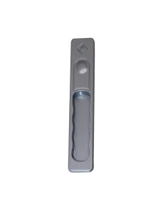 TIRADOR EMBUTIDO FAST LOCK CLIPADO LACADO PLATA REF 6397.10 