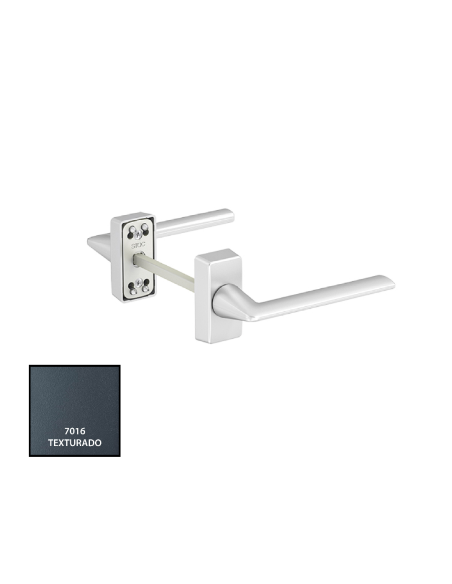 MANILLA LAMBDA RECUPERABLE JUEGO LACADO RAL 7016TXT REF 710592