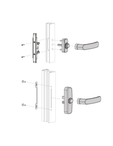 MANGO EXTRAIBLE LACADO INOX REF 050716793