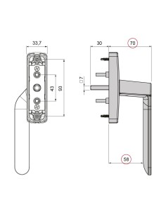 MANILLA ALTAIR  MULTIFUNCION ACODADA REFORZADA IZQUIERDA... 2