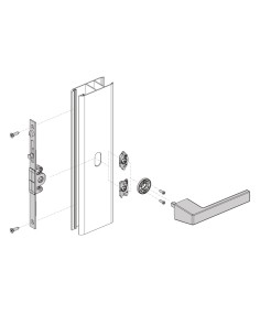 MANILLA MINIMALISTA DELTA CORREDERA Y CANAL 16 (4 PUNTOS... 2