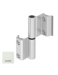 BISAGRA CARINA CE PLETINA Y EJE INOX 9010 MATE DERECHA...