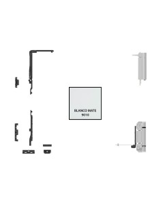 KIT BASE OSCILOBATIENTE CLASSIC SIN CREMONA  CIERRE AL...