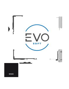 KIT BASE OSCILOBATIENTE CLX 160KG SIN CREMONA  CIERRE AL...