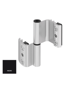 BISAGRA 40X20 REGULABLE PLETINA ZAMAK NEGRO IZQUIERDA REF...