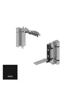 BISAGRA HOJA PASIVA (JUEGO) NEGRO REF B111402