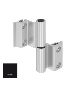 BISAGRA CARINA 3  HOJA CE PLETINA Y EJE INOX NEGRO...