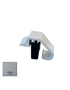 CIERRE GOLPETE 40X20/40X40 LACADO PLATA REF 500
