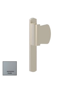 ASA DALI SIN BOCALLAVE ANODIZADO PLATA REF ASADA-SIN-PL