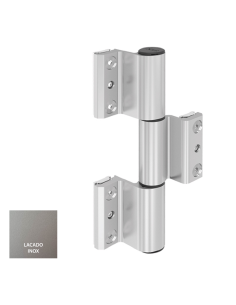 BISAGRA ACRUX CE  3 PALAS  LACADO INOX REF P010D93