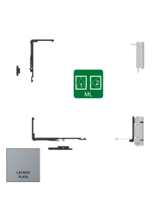 KIT BASE CLASSIC  MANIOBRA LOGICA  LACADO PLATA  REF 112391