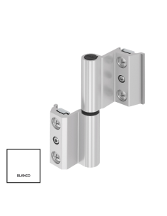 BISAGRA CARINA CE  ECO  PLETINA ZAMAK BLANCO DERECHA REF...