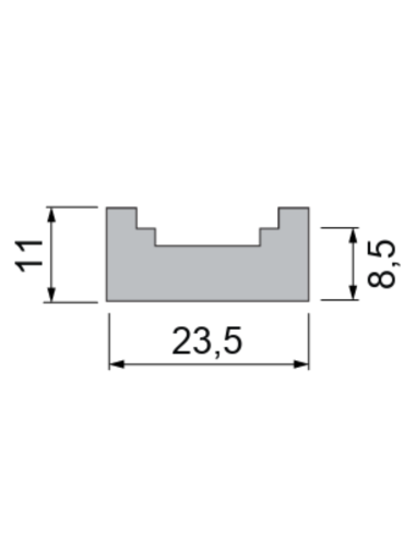 CALZO PARA CIERRE MULTIPUNTO REF 140-24-11...