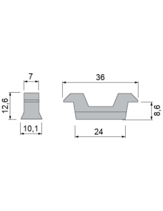 CONTRACIERRE S/2300, S/400 ALUGOM Y S/ELITE VENTANA REF...