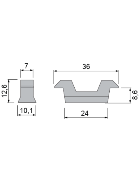 CONTRACIERRE S/2300, S/400 ALUGOM Y S/ELITE VENTANA REF C-9022