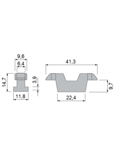 CONTRACIERRE S/300 ALUGOM REF C-9018 