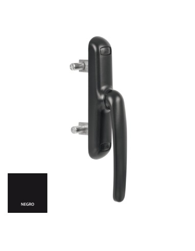 CREMONA APERTURA INTERIOR /EXTERIOR PLANA NEGRO...