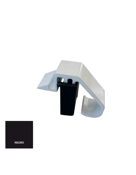 CIERRE GOLPETE 40X20/40X40 NEGRO REF 500