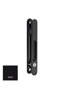 CIERRE CORREDERA DOBLE CON TORNILLOS Y LLAVES NEGRO...