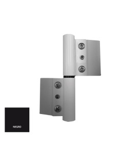 BISAGRA 3  HOJA 40X20 PLETINA ZAMAK EJE INOX NEGRO...