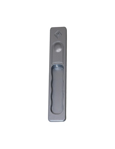TIRADOR EMBUTIDO FAST LOCK CLIPADO LACADO PLATA...