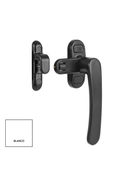 CIERRE PRESTIGE PRESION DE PALA LARGA BLANCO DERECHA REF 9561