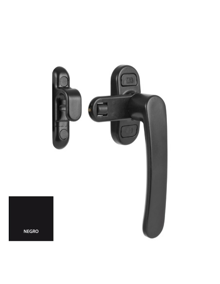 CIERRE PRESTIGE PRESION DE PALA LARGA NEGRO IZQUIERDA REF 9561