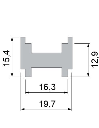 CALZO PARA CIERRE MULTIPUNTO REF SM-100 (3603305)