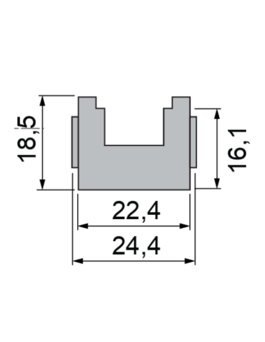 CALZO PARA CIERRE MULTIPUNTO REF 3602516
