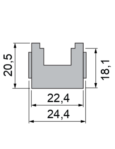 CALZO PARA CIERRE MULTIPUNTO REF 3602518