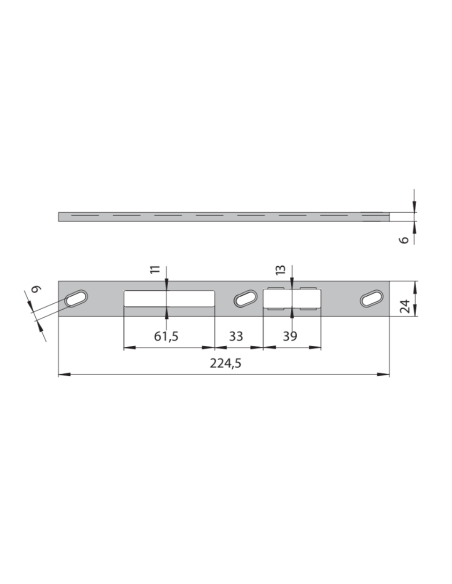 CERRADERO CENTRAL ABIERTO EN   U  REF. 06461.35.0