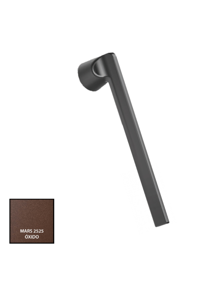 MANILLON MINIMALISTA LAMBDA PARA ELEVABLE RAL MARS 2525 REF 232893