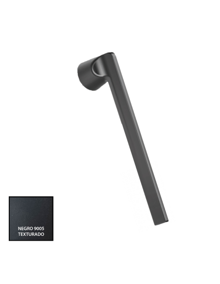 MANILLON MINIMALISTA LAMBDA PARA ELEVABLE RAL 9005TXT REF 232892